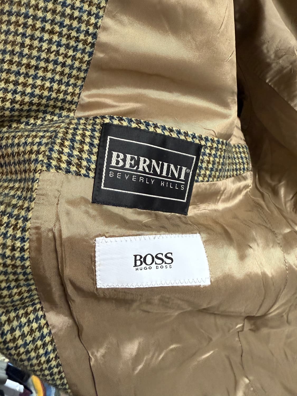 HUGO BOSS 하운드투스 테일러드 자켓 XL 42 상품이미지3