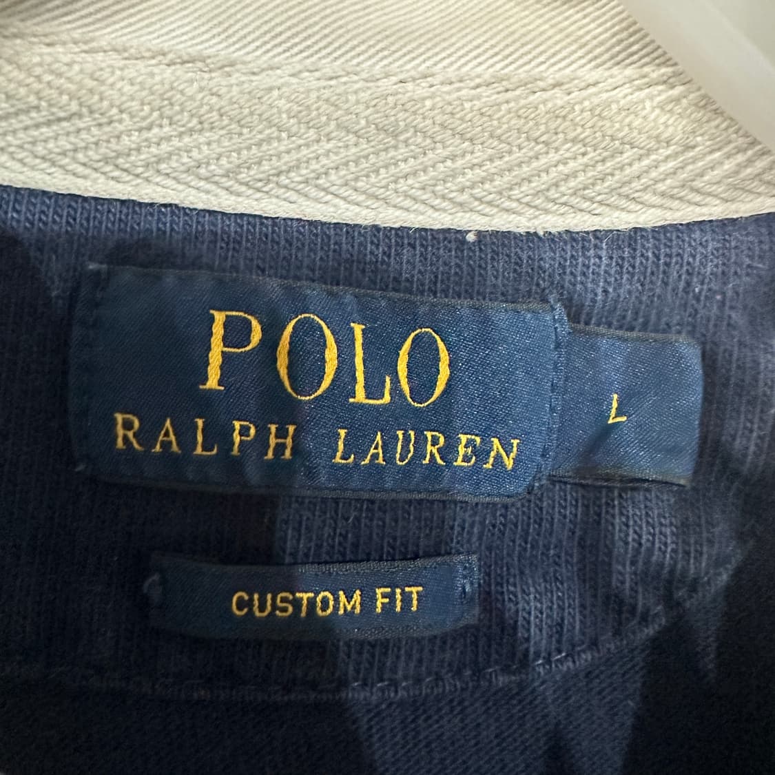 폴로랄프로렌 럭비 긴팔카라티 L 상품이미지3