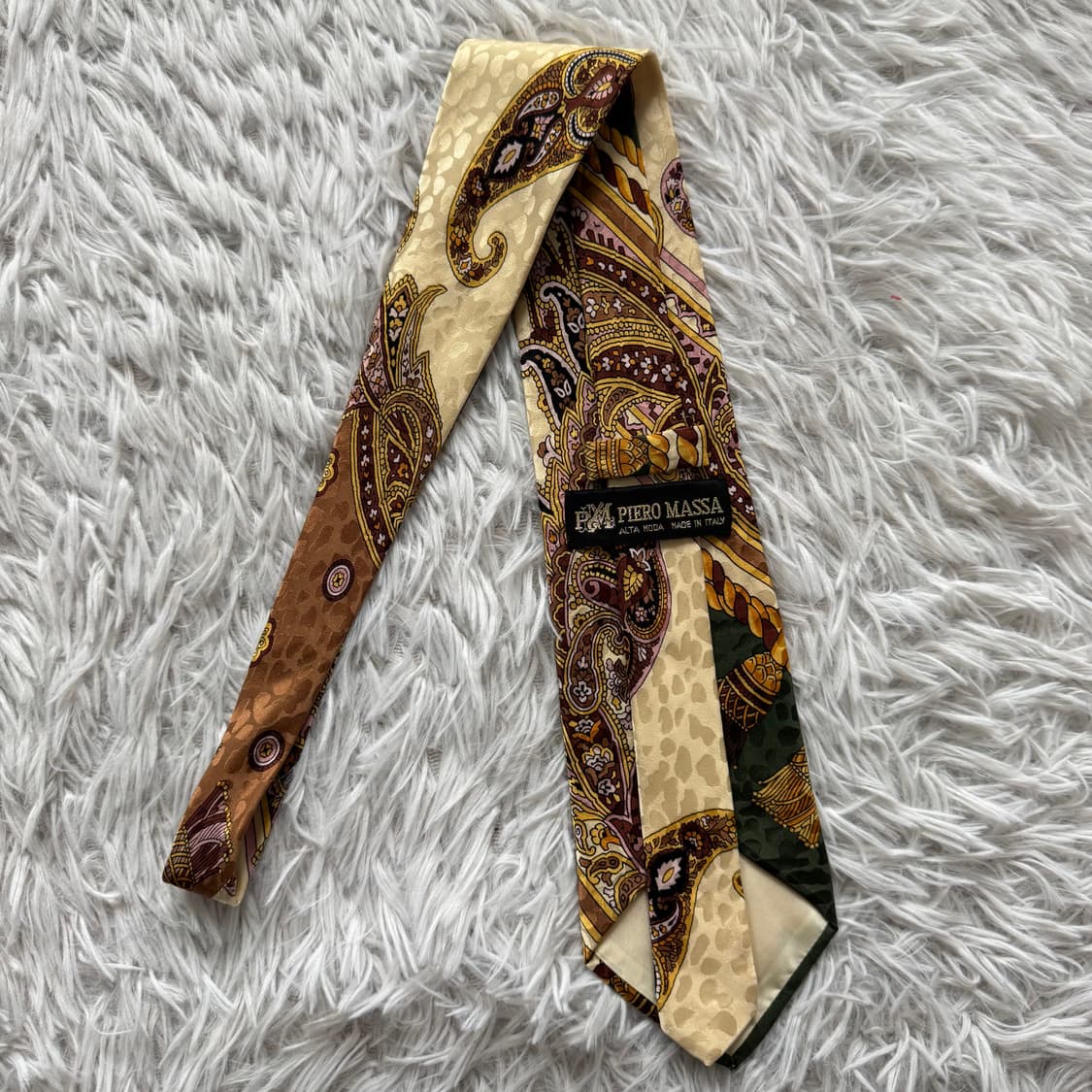 PIERO MASSA 일본빈티지 넥타이 에스닉 빈티지넥타이 OS 상품이미지3