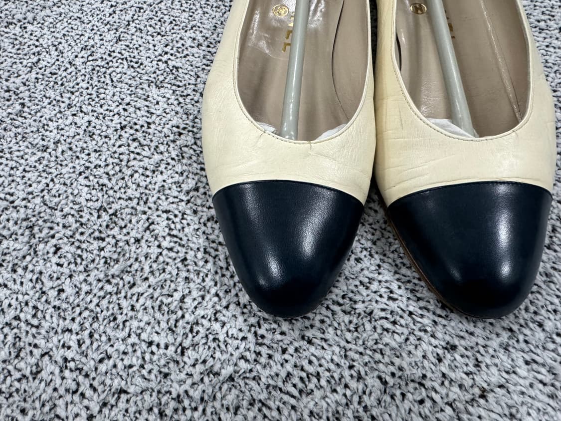 샤넬 빈티지 투톤 플랫슈즈 상품이미지2