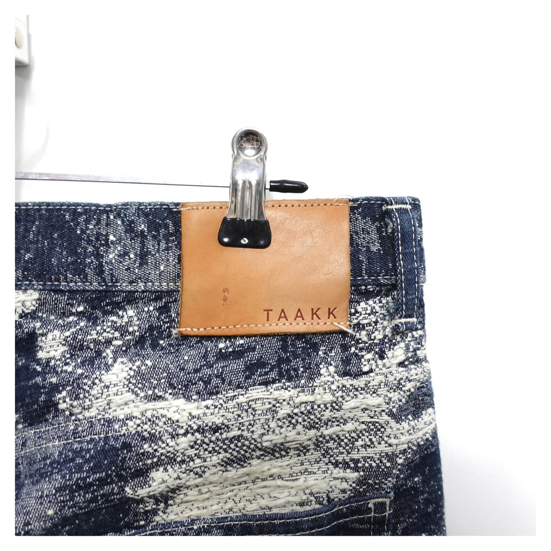 TAAKK 타크 자카드 직조 데님 팬츠 스트레이트핏 상품이미지7