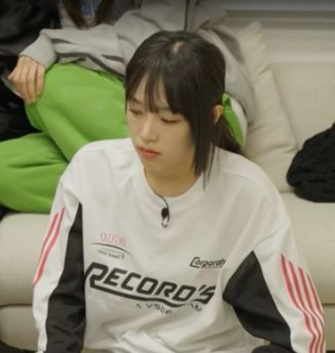 상품(M) 비바스튜디오 레이싱 져지 롱슬리브 화이트 상품이미지3