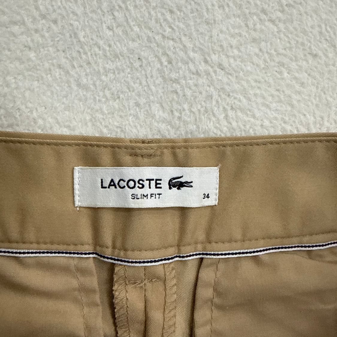 34 라코스테 슬림핏 치노팬츠 0406T 상품이미지4