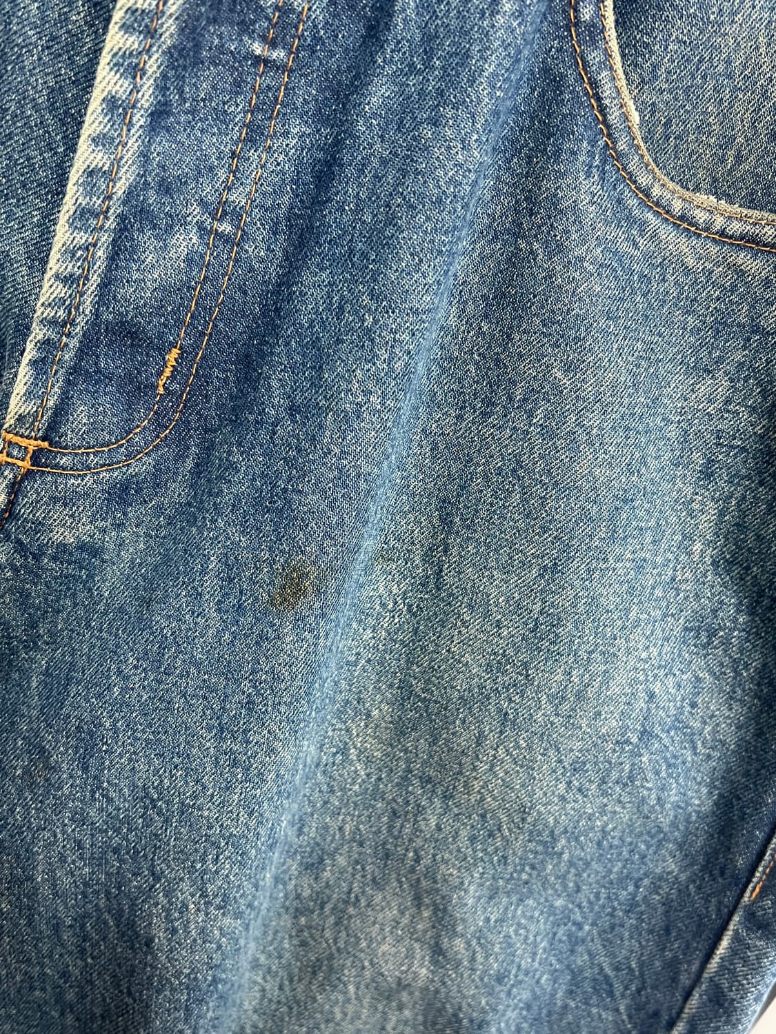 Stussy 스투시 버튼플라이 레귤러핏 연청 데님 팬츠 상품이미지7