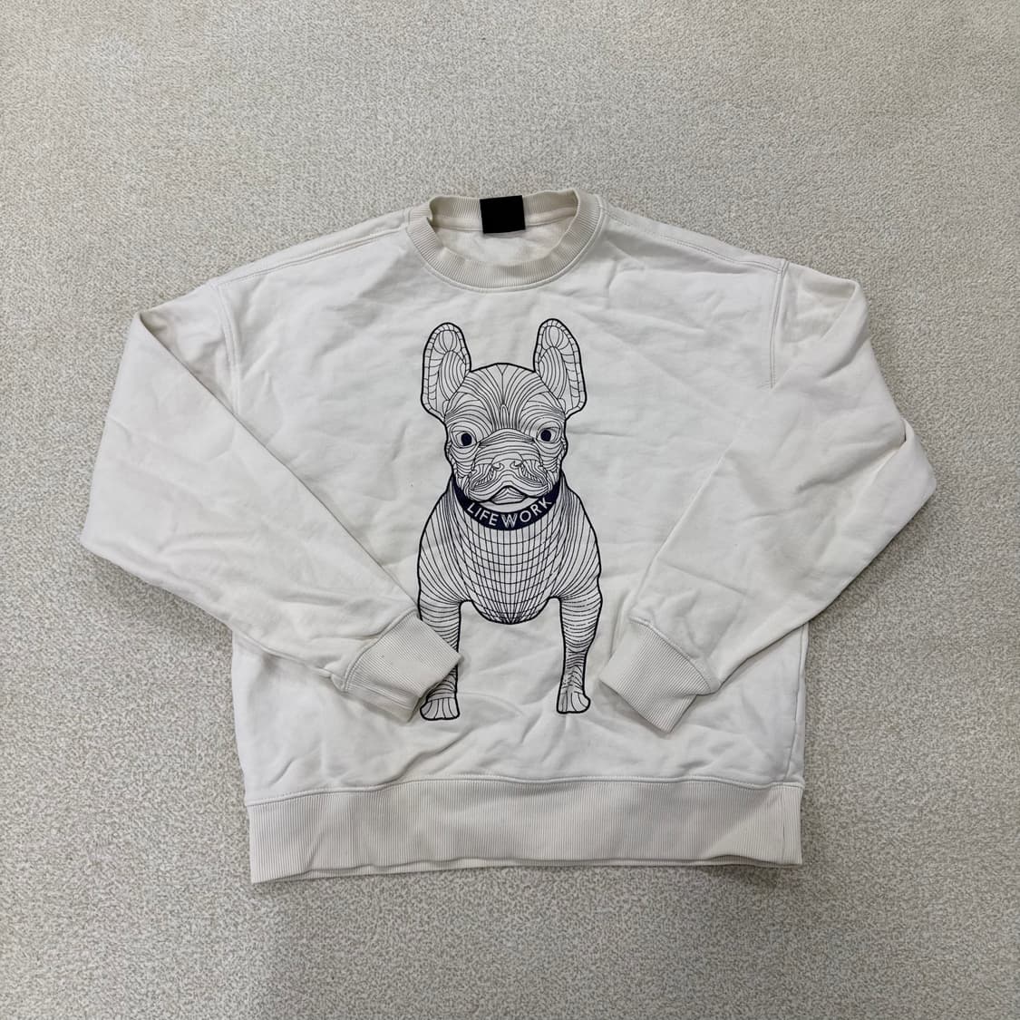 XS 라이프워크 오버핏 맨투맨 0130T1 상품이미지1