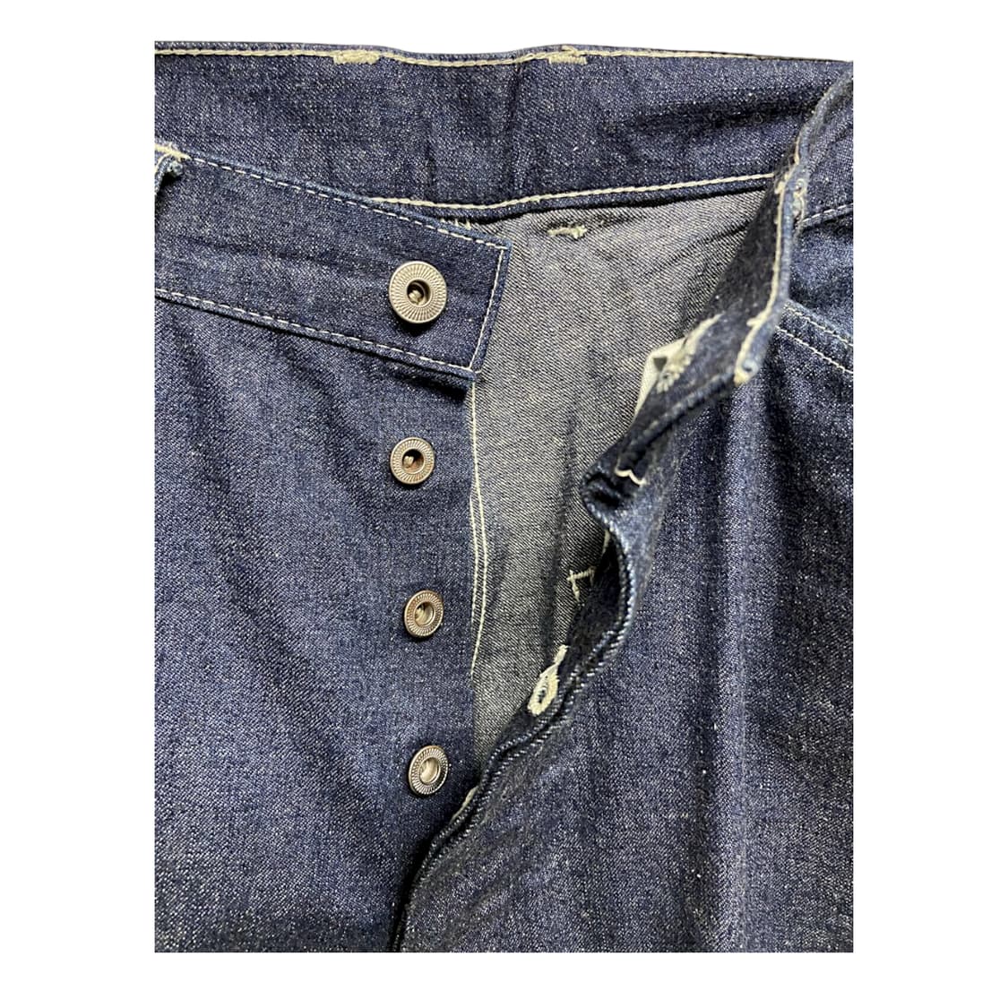 아프레쎄 밀리터리 인디고 데님 팬츠 상품이미지4