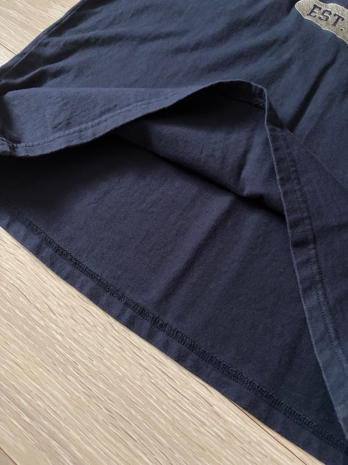 예일 반팔티(navy) 상품이미지3