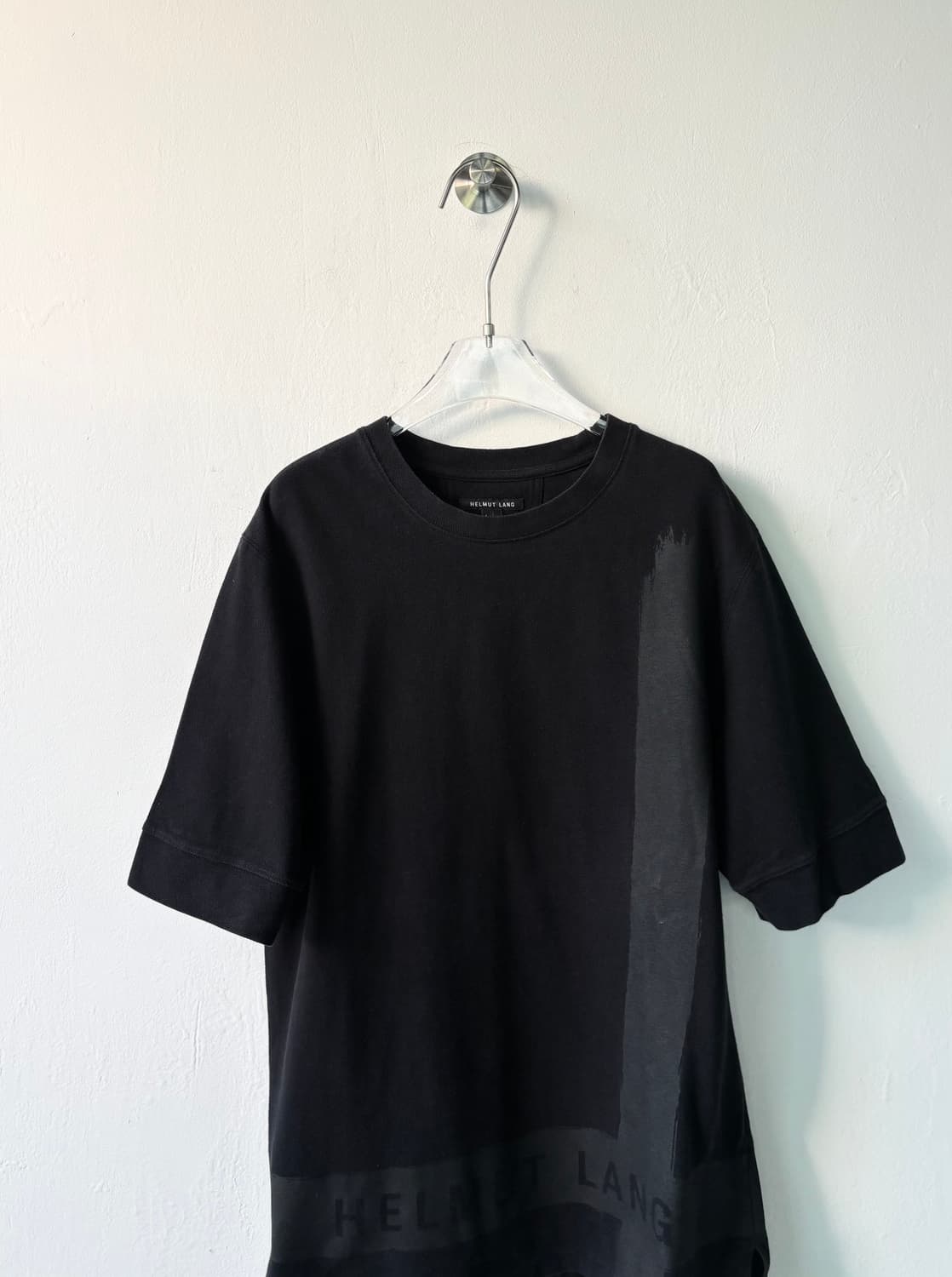 헬무트랭 22ss 스트로크 프린팅 티셔츠 상품이미지2