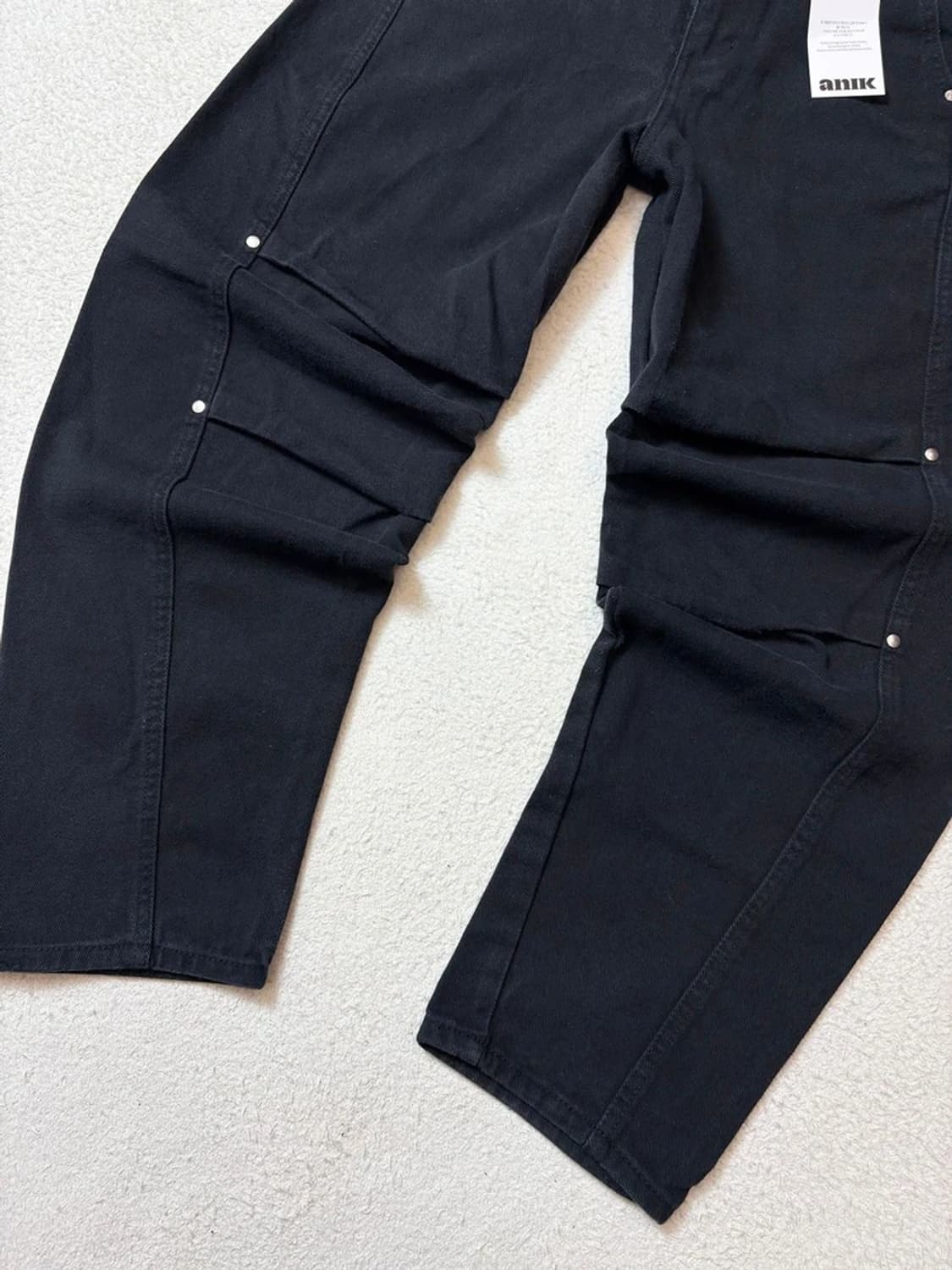 마뗑킴 23FW 커브드 볼륨 데님 팬츠 PN6471 상품이미지4