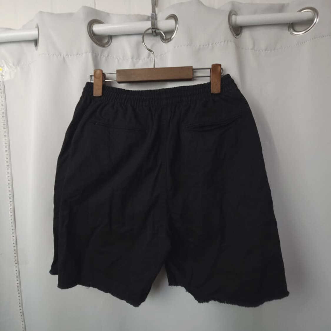디네댓/ 이지 숏 블랙 반바지/ 남여 S 허리 ~35까지 상품이미지7