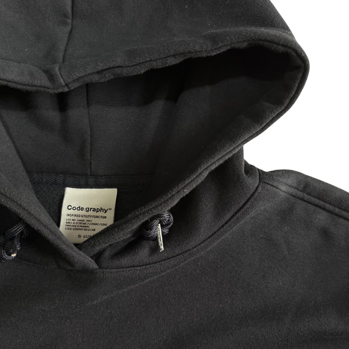 코드그라피 후드티 상품이미지2
