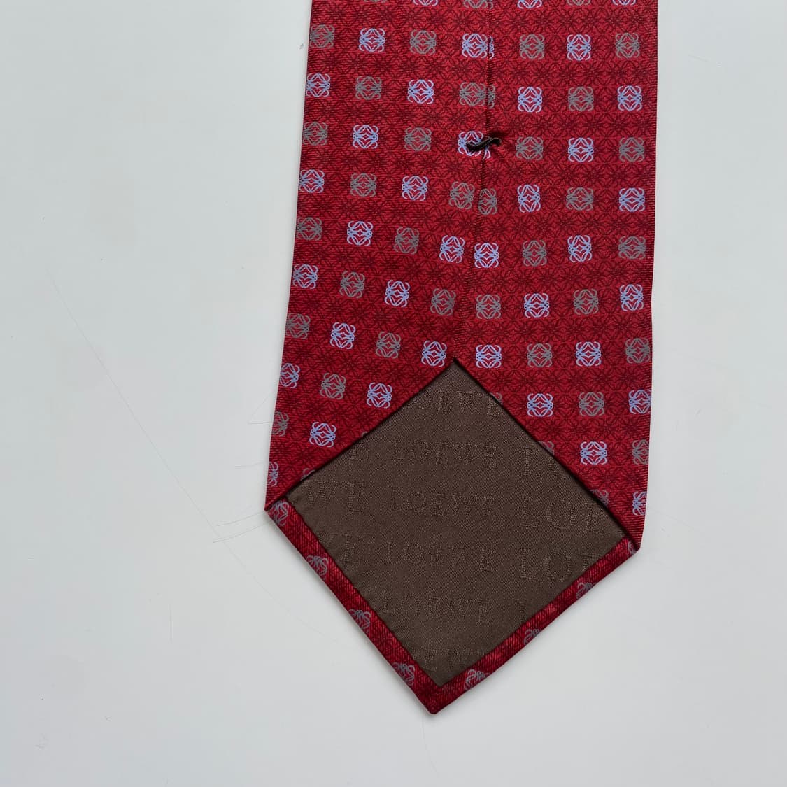 최상급 신형라벨 로에베(LOEWE) 모노그램 정품 명품넥타이 상품이미지7