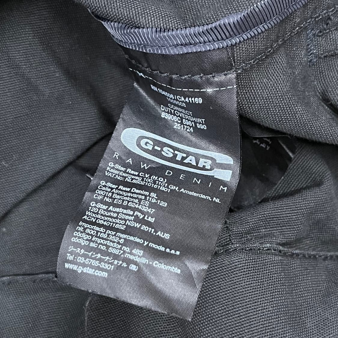 [정품/S] G-STAR RAW 지스타로우 셔츠자켓 b14 상품이미지6