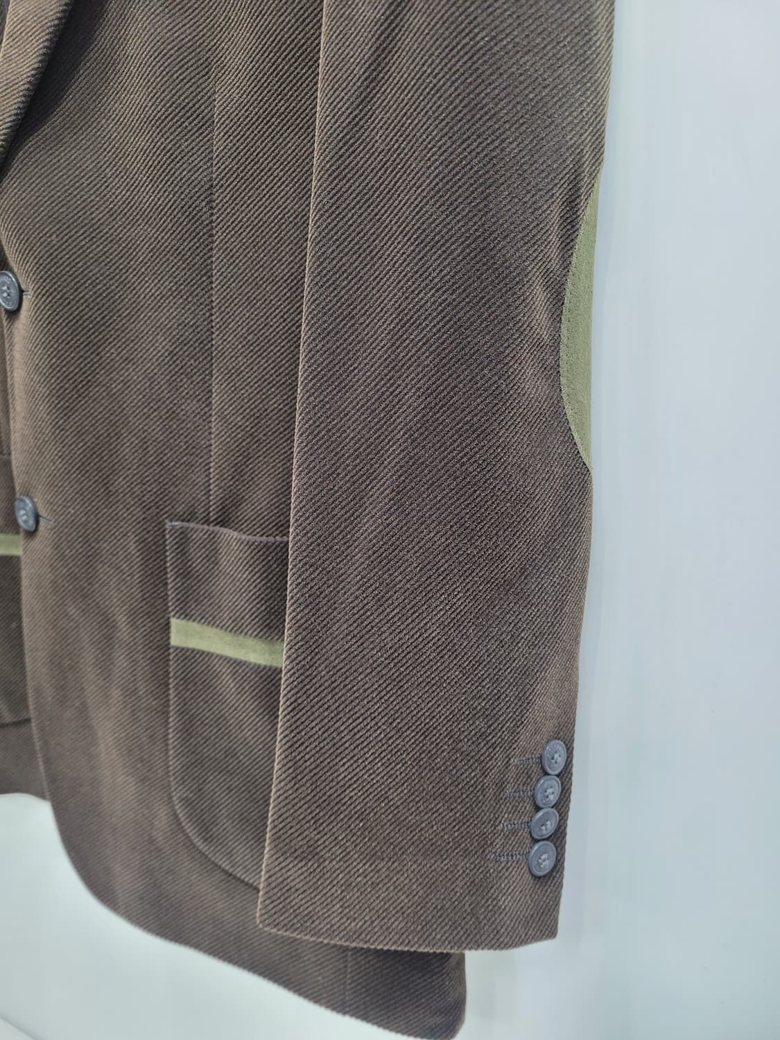 ARMANI 조르지오 아르마니 코듀로이 블레이저 자켓 / 남 48 브라운 상품이미지6