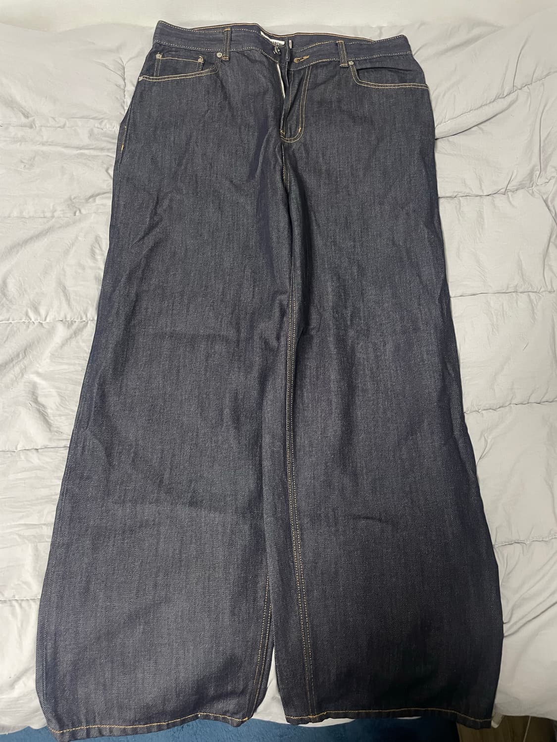 9999아카이브 Linking Wide Denim Pants 3 상품이미지4