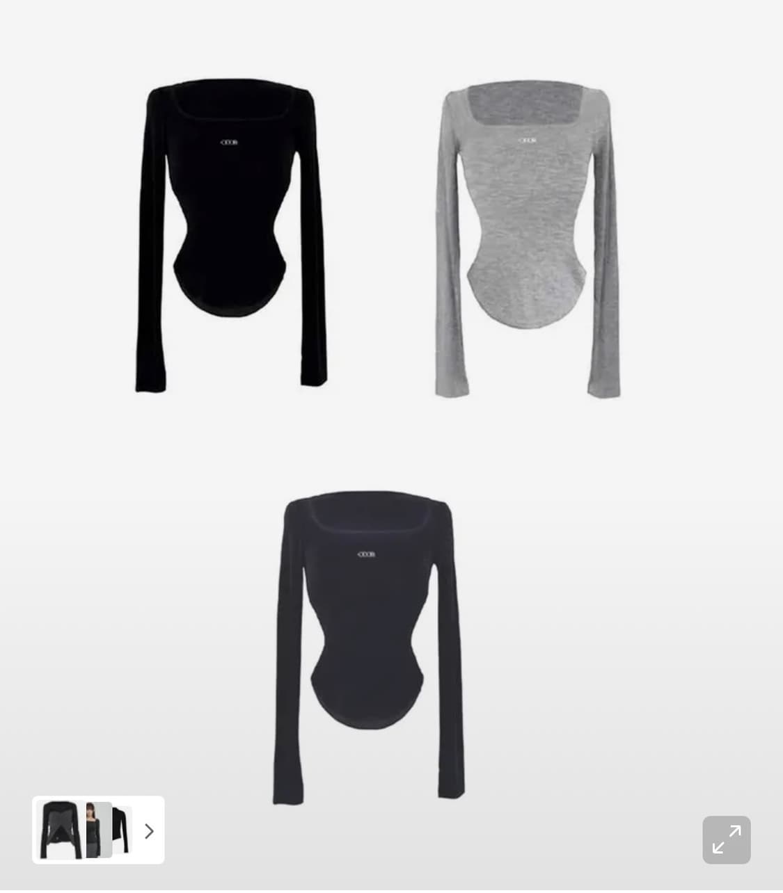  오도어 스퀘어티 블랙 (Odor Square tee Black) 상품이미지2