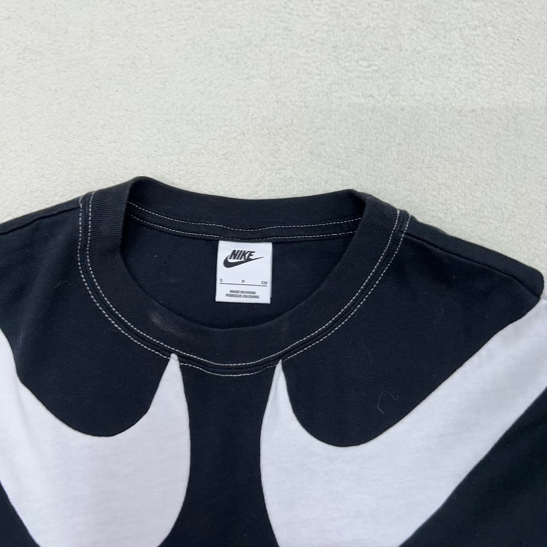 Nike double logo point crop T-shirts 상품이미지6