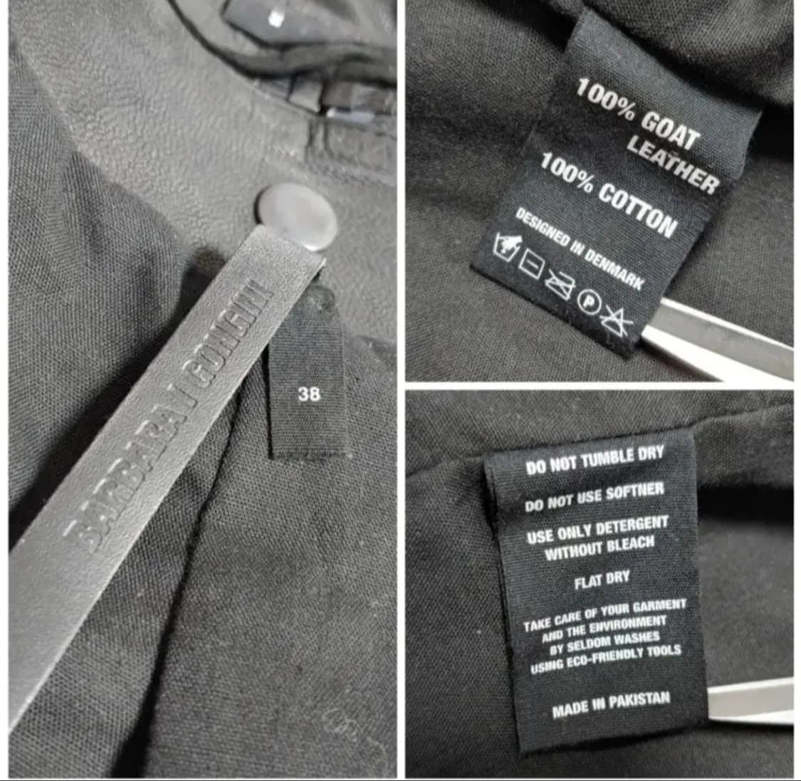 바바라 이 공기니 고트스킨 자켓 / 언발란스 / 아방가르드 / 38 상품이미지10