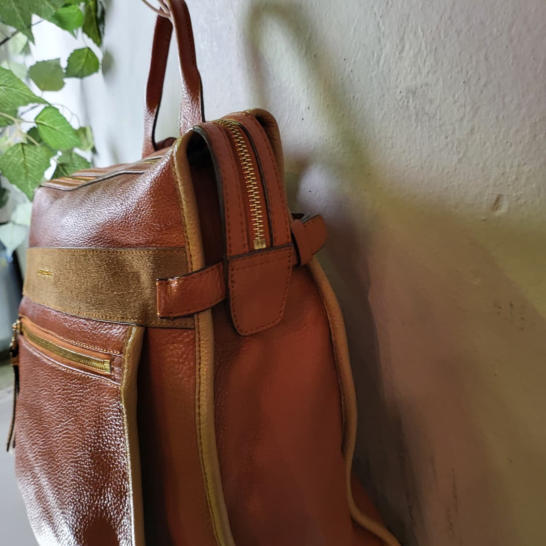 빈폴 올 레더 백팩 상품이미지5