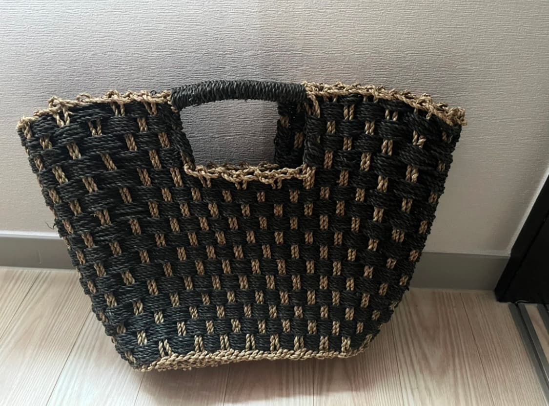 발리편집샵 라탄백 새상품 상품이미지1