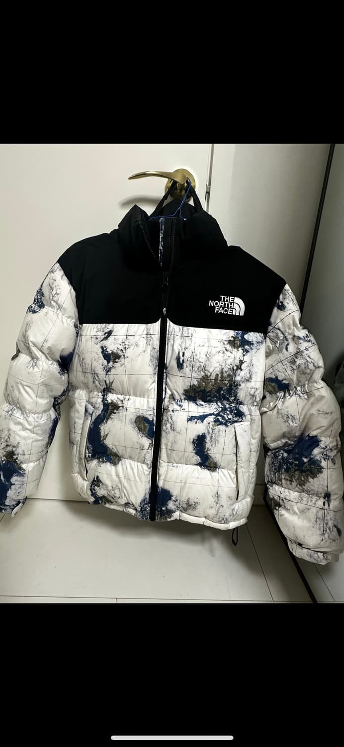 노스페이스 화이트 라벨 지구 패딩 L 상품이미지1