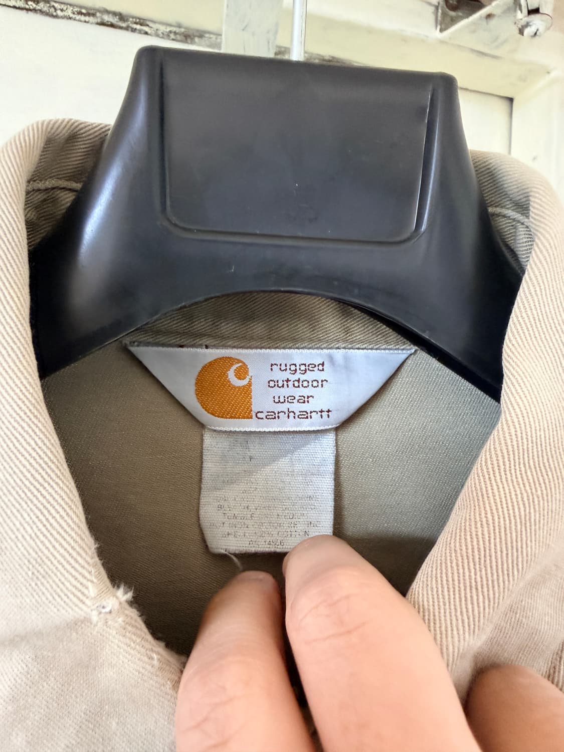 칼하트 웨스턴 셔츠 미국 생산 상품이미지2