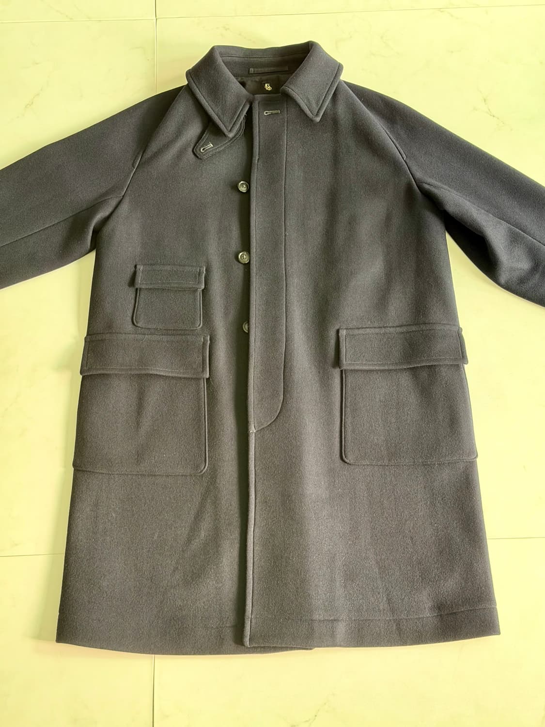 캡틴선샤인 트래블러 코트 38사이즈 21FW 네이비 상품이미지4