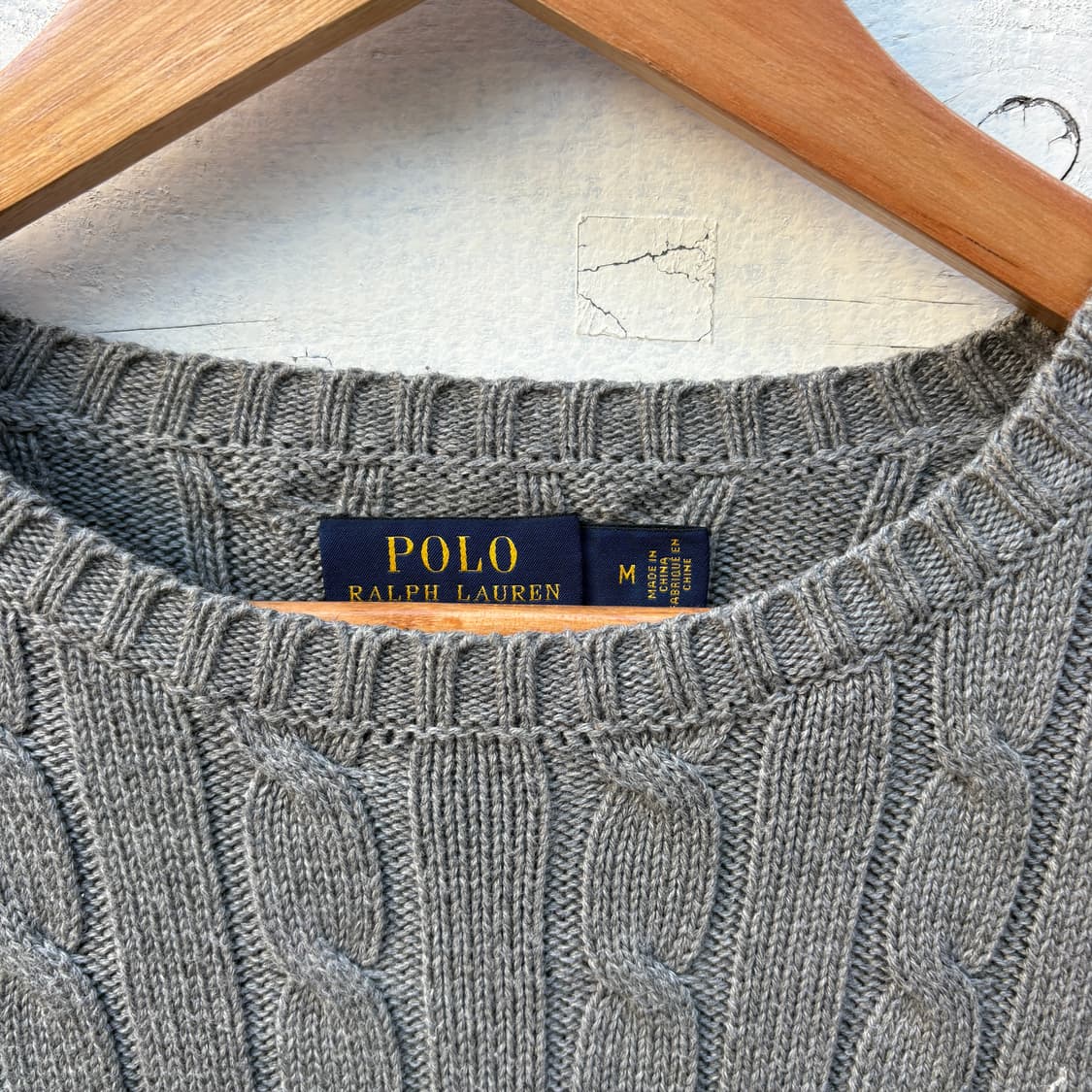 Polo 폴로 케이블 꽈배기 니트 상품이미지4