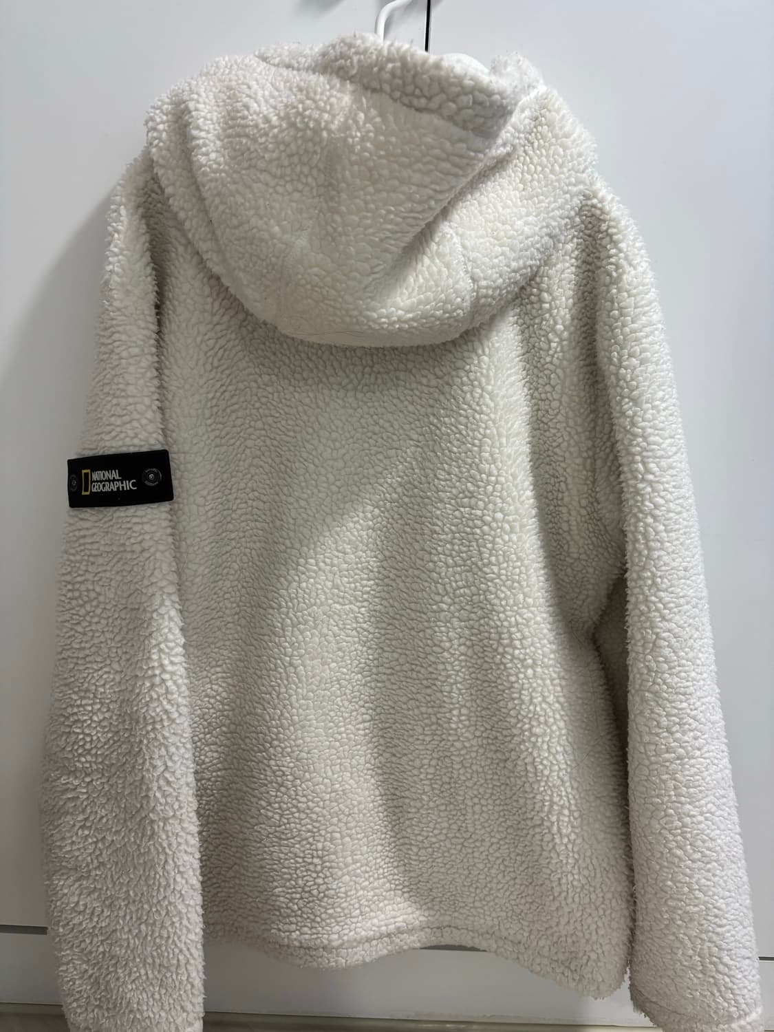 네셔널 양털 후리스 뽀글이 집업 L 상품이미지3