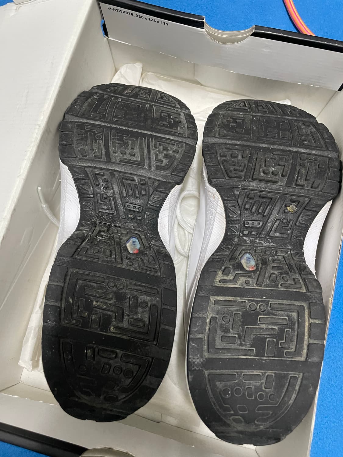 나이키 꼼데가르송 옴므 에어맥스 선더 SP 화이트 상품이미지6