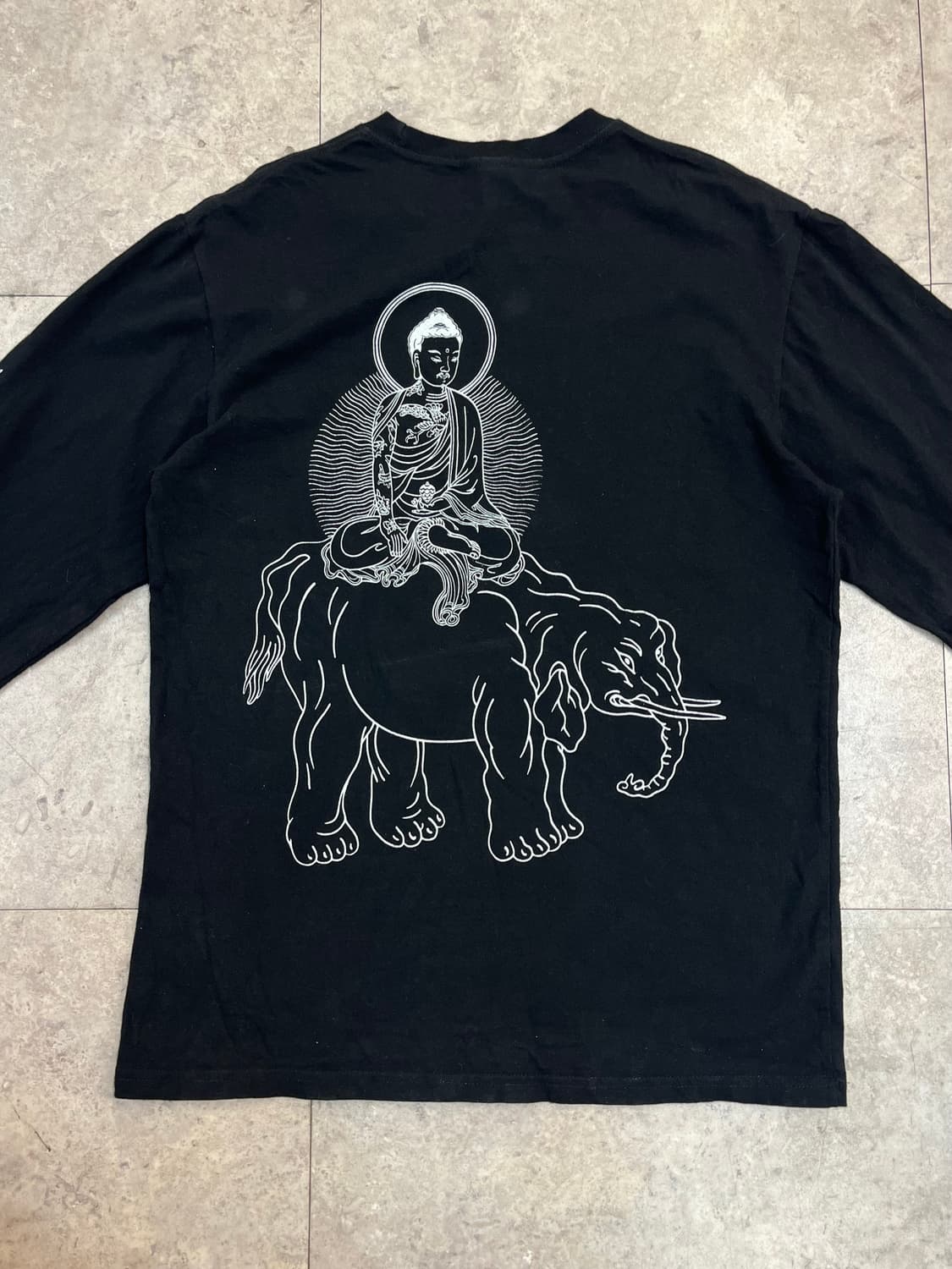 파인콘랩 회기쭉티 롱슬리브리스 블랙 M #csz2385  상품이미지6