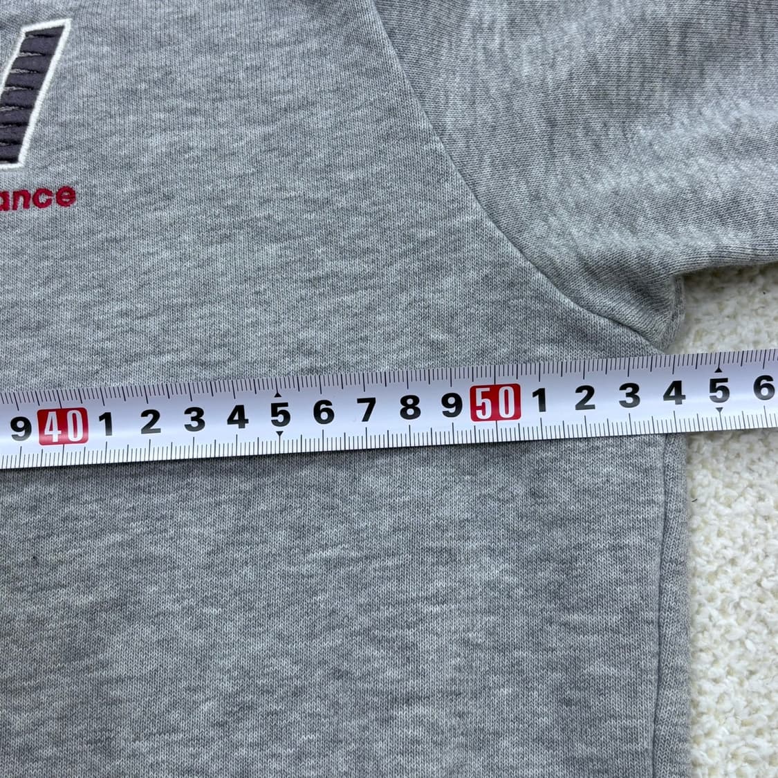 100 뉴발란스 스몰로고 맨투맨 티셔츠 0323E 상품이미지6