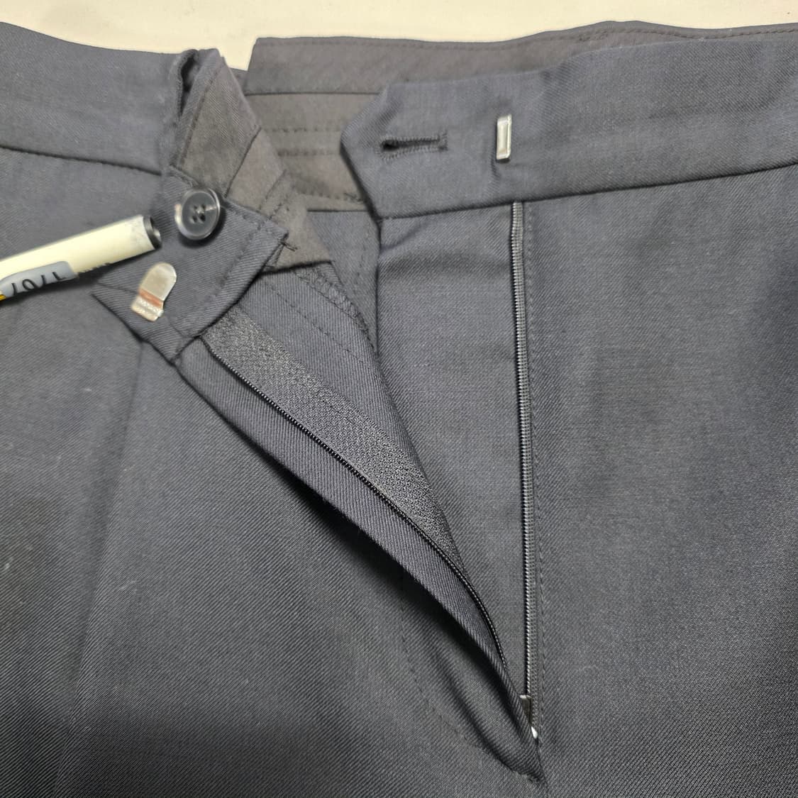 1170 [ MORE THAN YESTERDAY] 블랙 슬랙스 와이드핏 상품이미지8