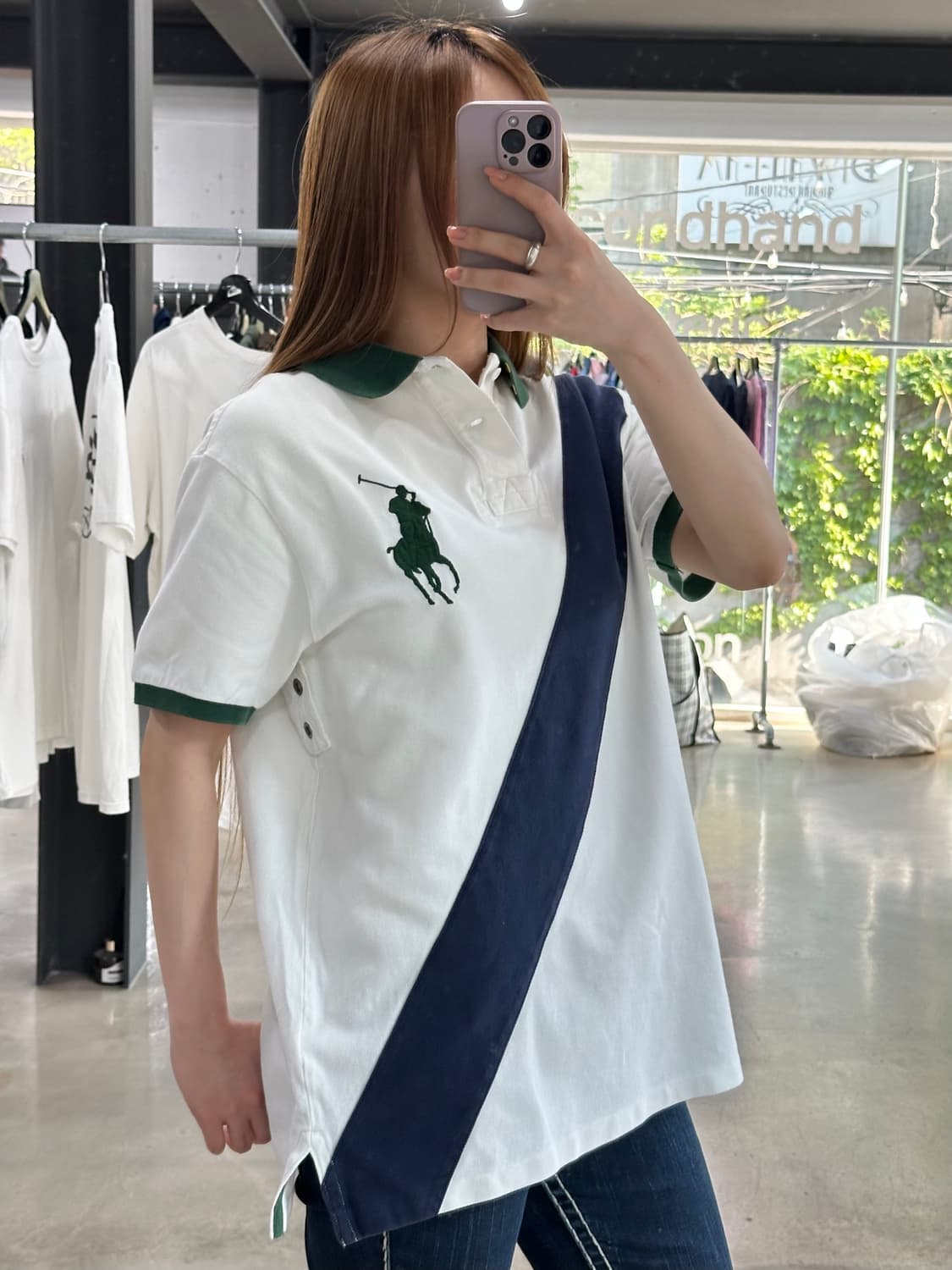 폴로 빅포니 링거 Pk반팔티 상품이미지2