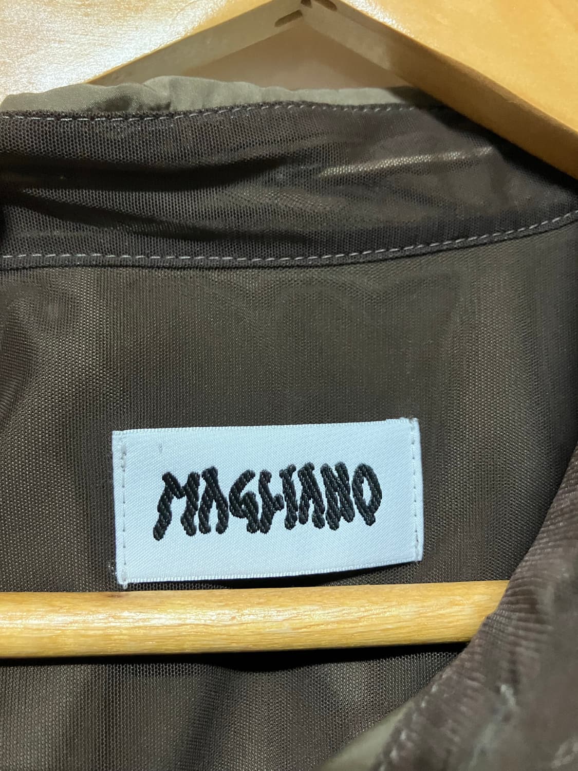 [S] 마리아노 magliano 노마드 셔츠 브라운 상품이미지3
