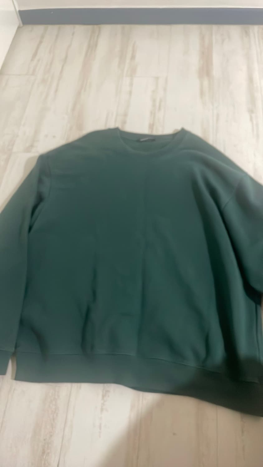 발렌시아가 맨투맨 그린 2xl 상품이미지4