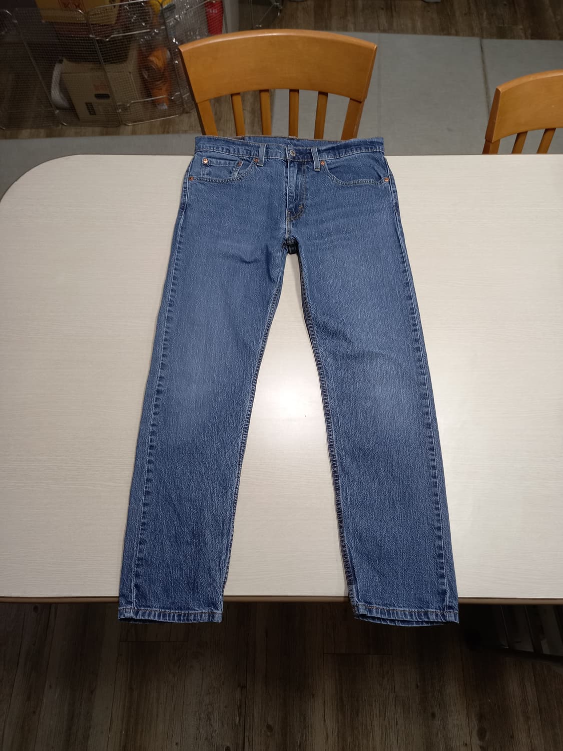 31 리바이스502 워싱 스판 슬림일자진 31-486 상품이미지1