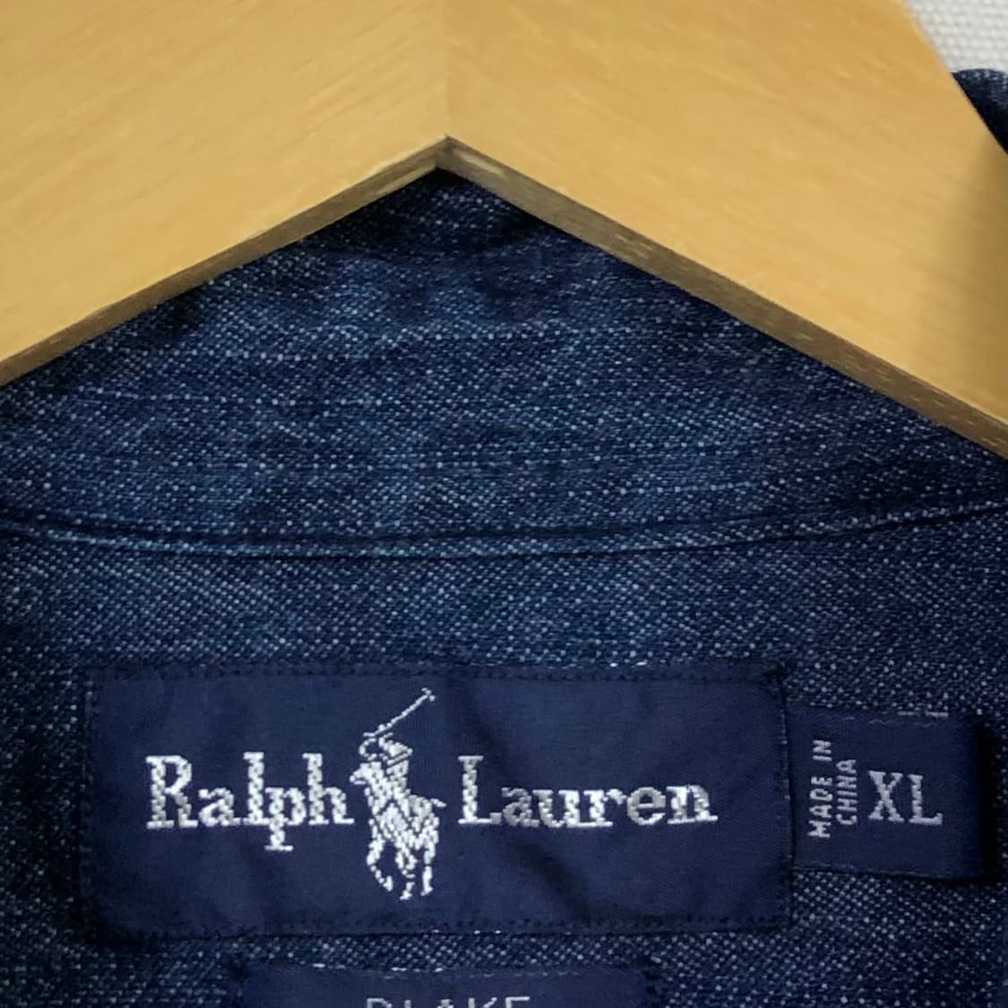XL 폴로 데님 셔츠 상품이미지3