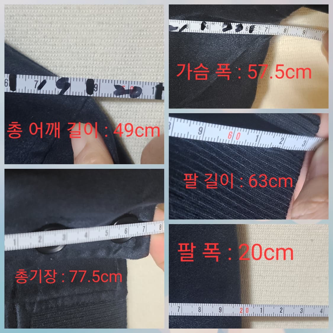 타케오 키쿠치 스탠드 칼라 해링턴 블루종 상품이미지9