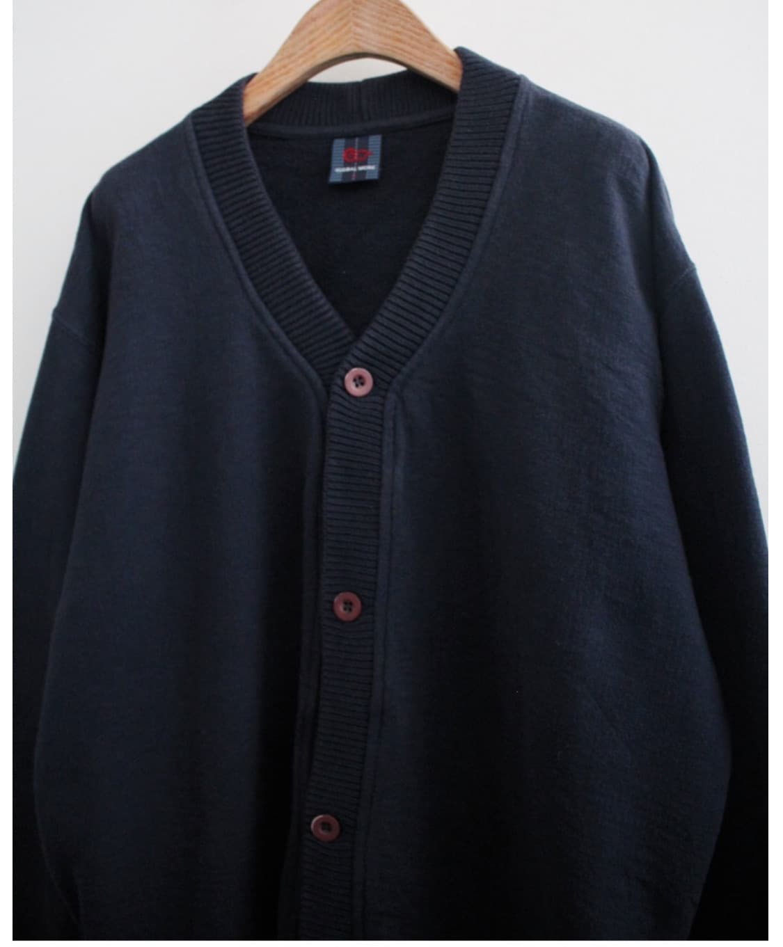 글로벌 워크 헤비 코튼 가디건 L 상품이미지2