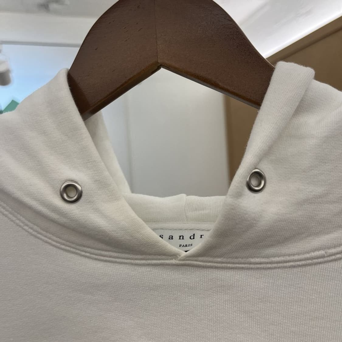 산드로 빈티지 캐주얼 키치 드로잉 약기모 후드티 105 C10228 상품이미지9