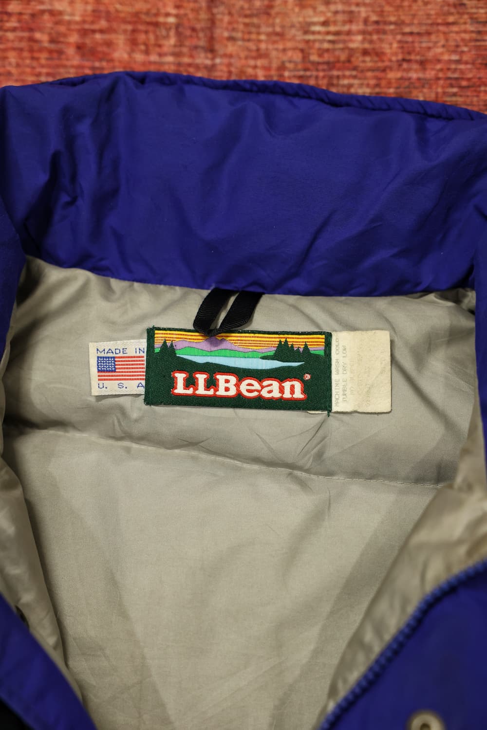 80s 빈티지 엘엘빈 다운 자켓 판매 상품이미지7