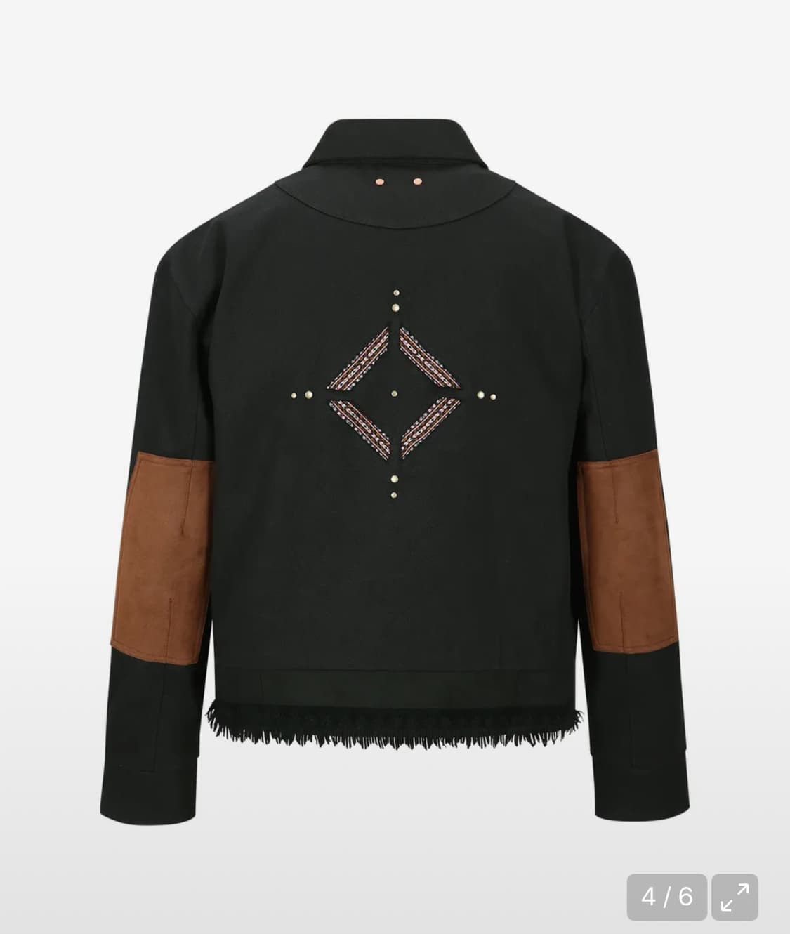 (엔더슨벨) 카우보이 코튼 집업 자켓 awa680m(BLACK) 상품이미지6