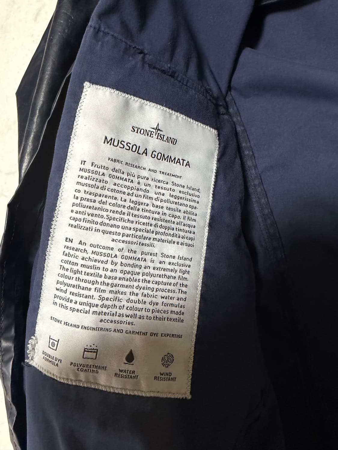 스톤아일랜드 무솔라 고마타 자켓 M 상품이미지5