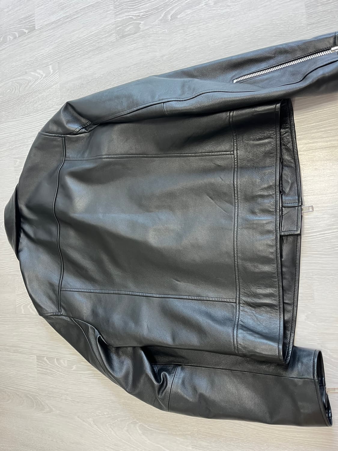론트 양가죽자켓 L 상품이미지7
