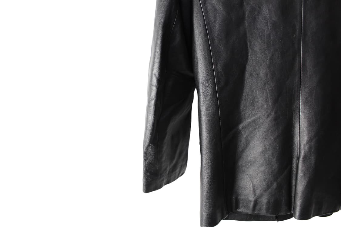 2000s Dolce & Gabbana 돌체앤가바나 램스킨 레더 블레이저 상품이미지9