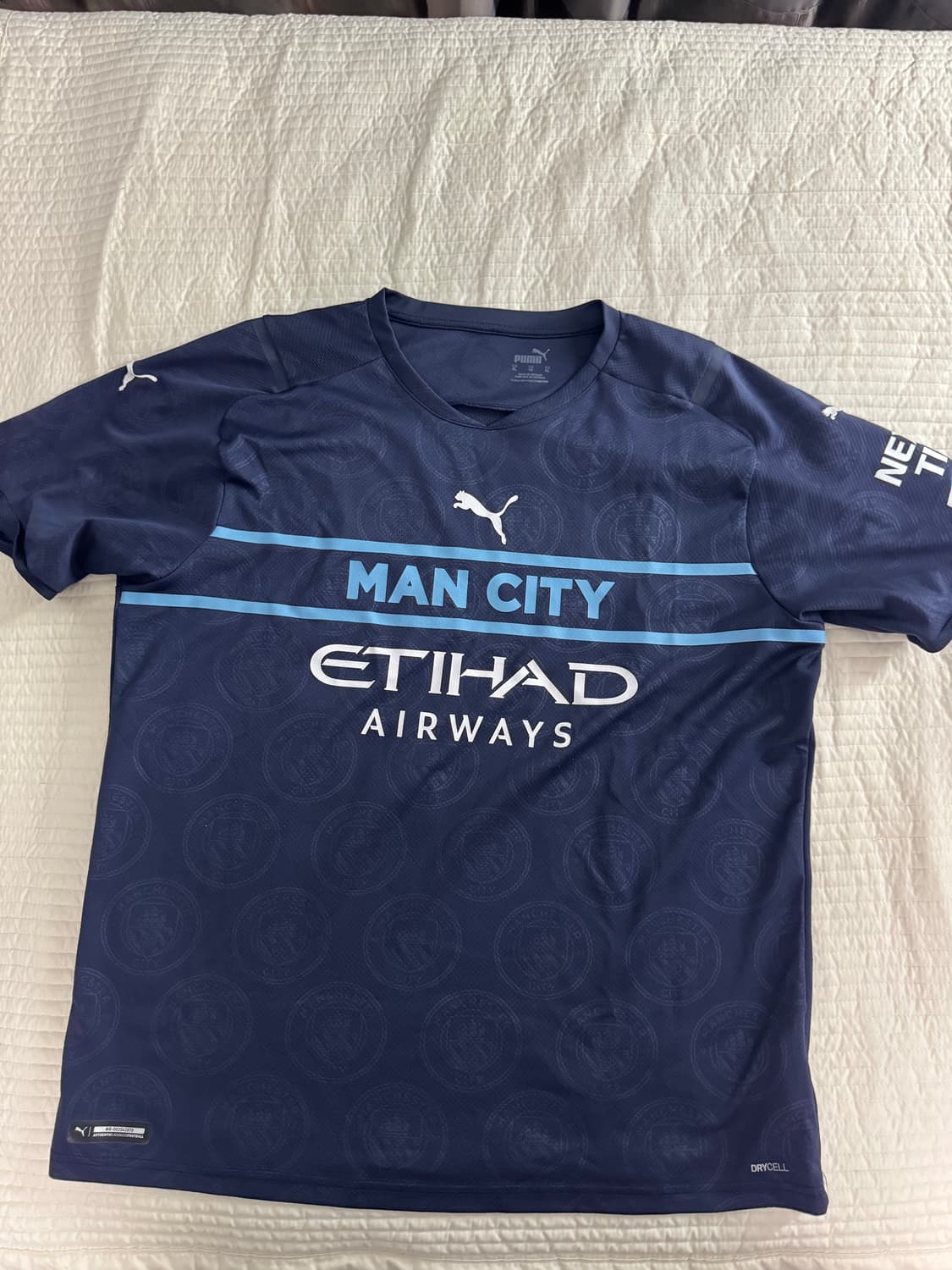 맨체스터시티 mancity 2122시즌 써드 유니폼 XL 베실바 상품이미지1