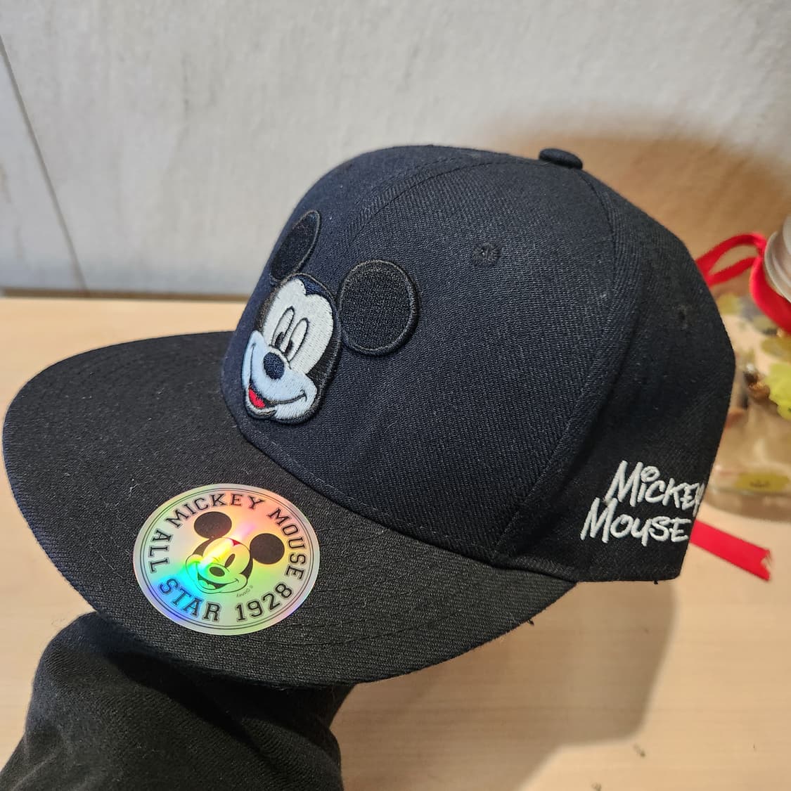 Disney 미키마우스 블랙 볼캡 | ALL STAR 1928 자수 상품이미지4