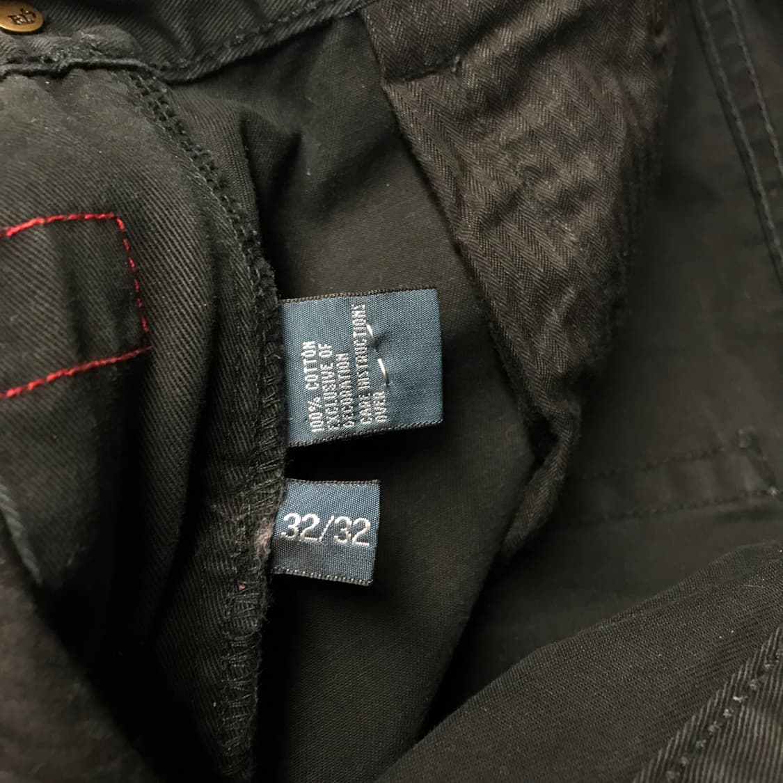 폴로 랄프로렌 블랙 팬츠 32/32 상품이미지7