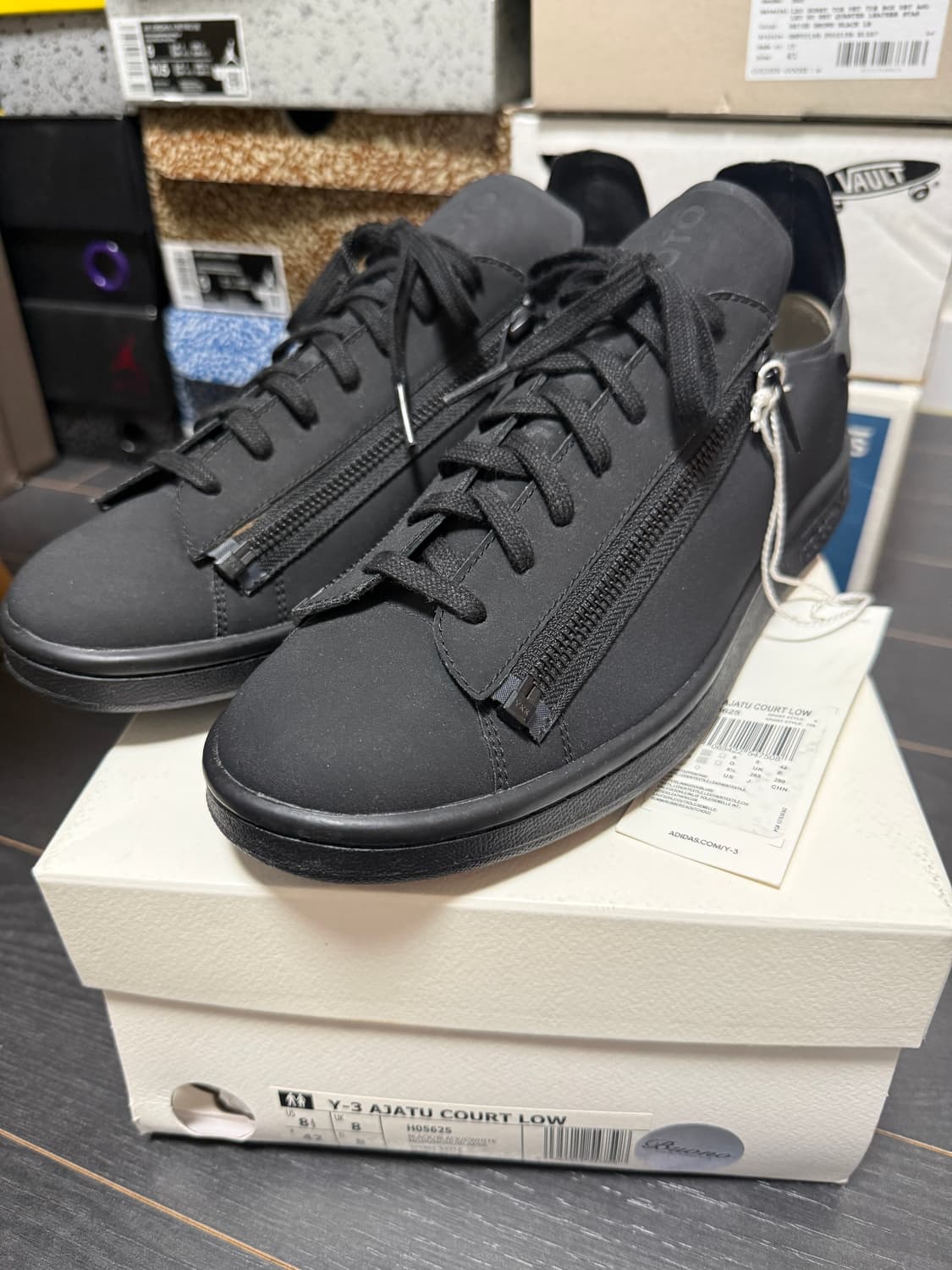 요지 야마모토 Y-3 아자투 코트 로우 상품이미지1